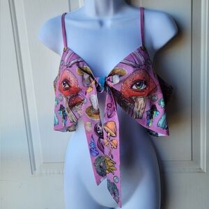 Ellie Paisley Pink Fungeye Bralette Size XL